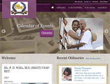 Tablet Screenshot of bethesdamemorialfh.com